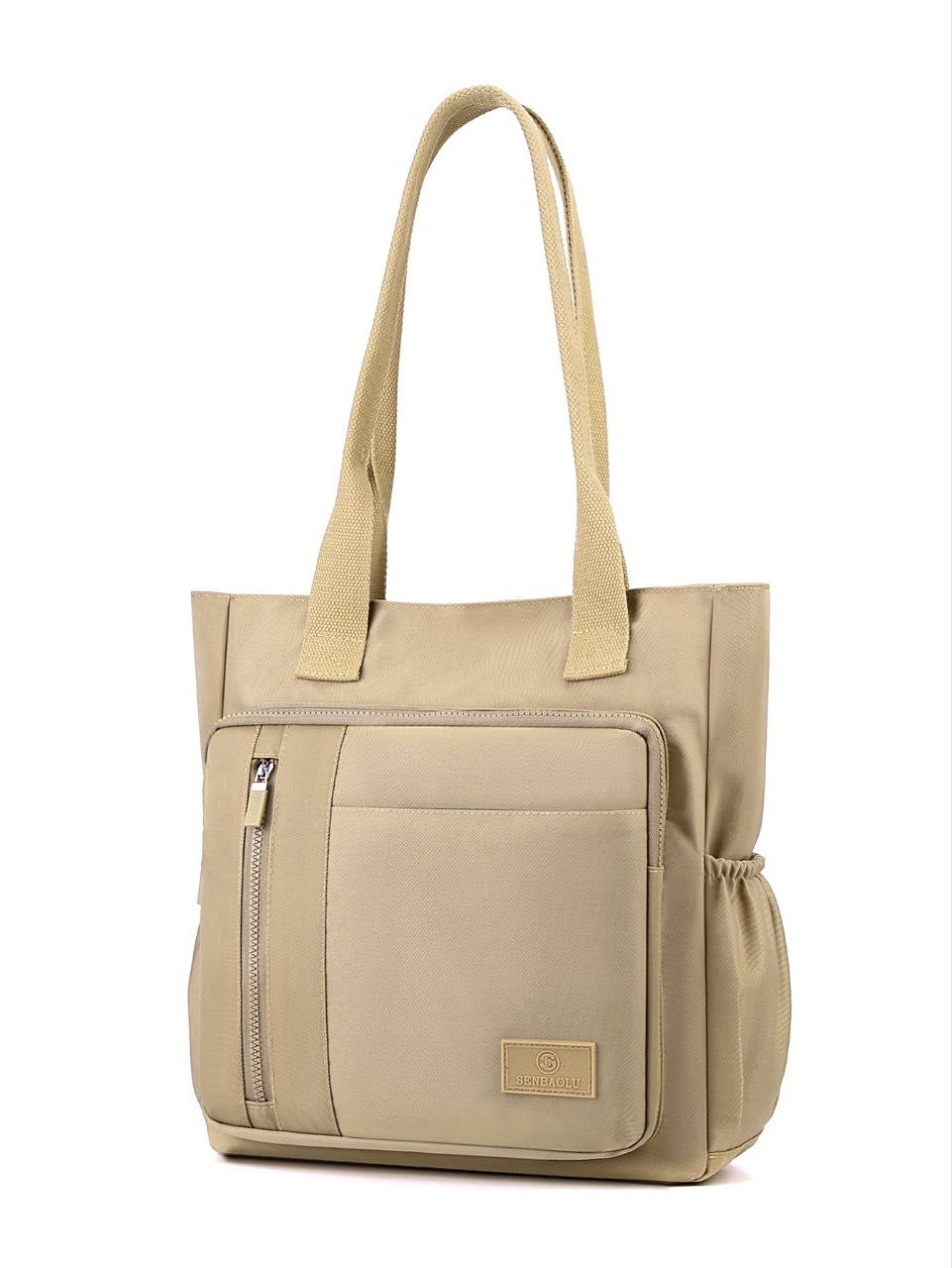 Classic Beige Tote Bag (34x32cm)