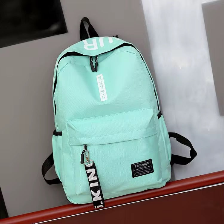 Be Your Style – Light Green Minimalist Backpack