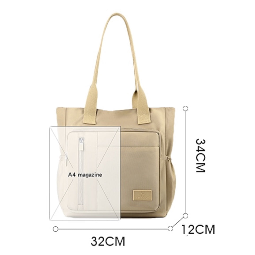 Bold Black Tote Bag (34x32cm)