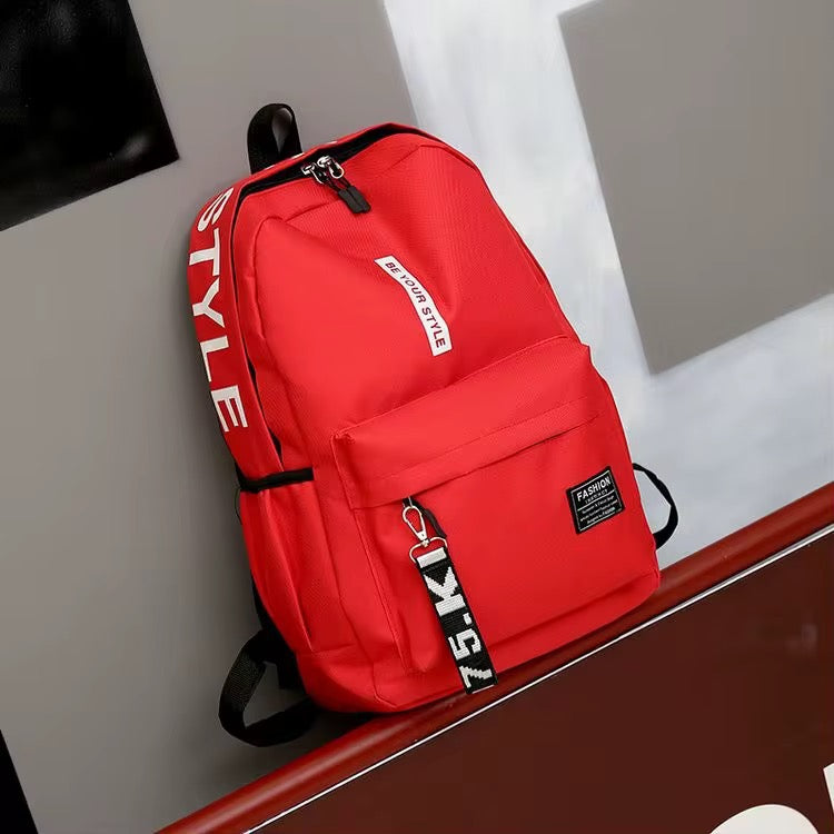 Be Your Style – Red Minimalist Backpack