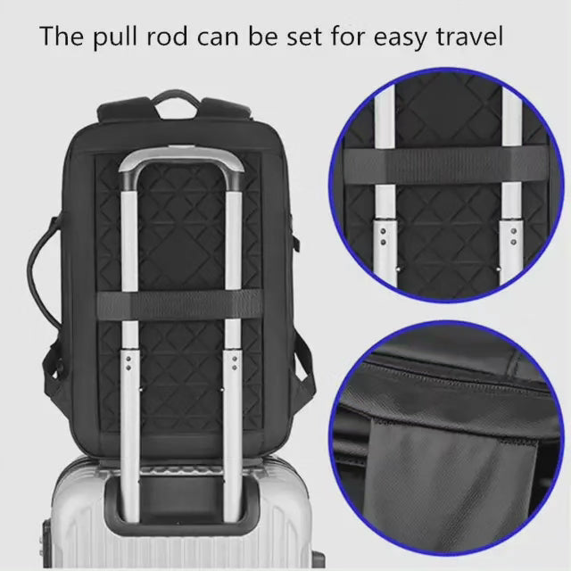 17inch Laptop Backpack #2023 Black