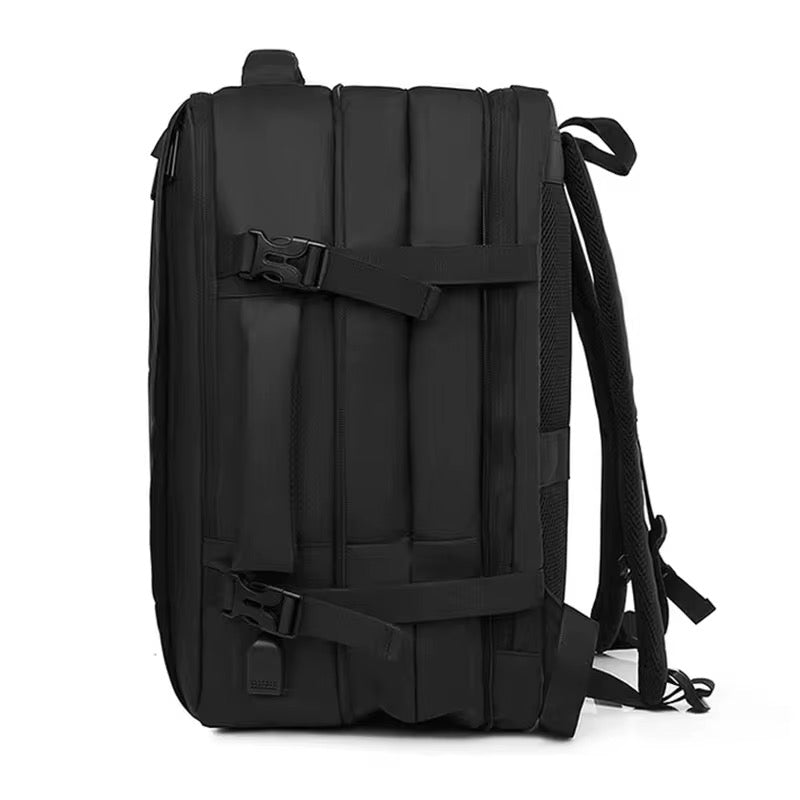 17inch Black Expandable Laptop Backpack #8853