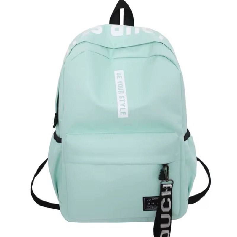 Be Your Style – Light Green Minimalist Backpack
