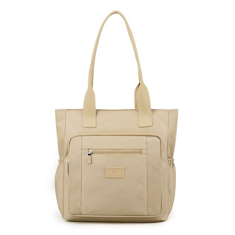 Classic Beige Tote Bag (34x32cm)