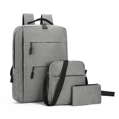 Laptop Backpack Set #2016 Gray