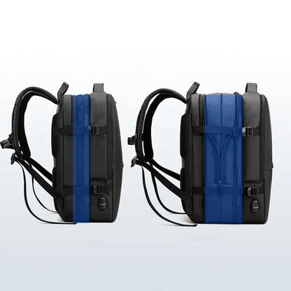 Expandable 17inch Laptop Backpack #1904 Black