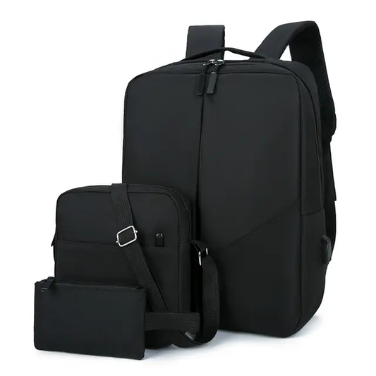 Laptop Backpack Set #6003 Black