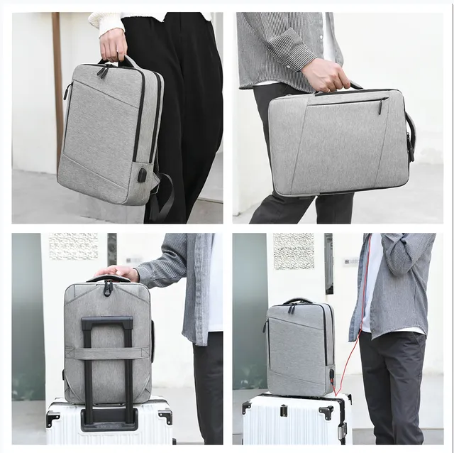 15.6inch Laptop Backpack #5 Gray