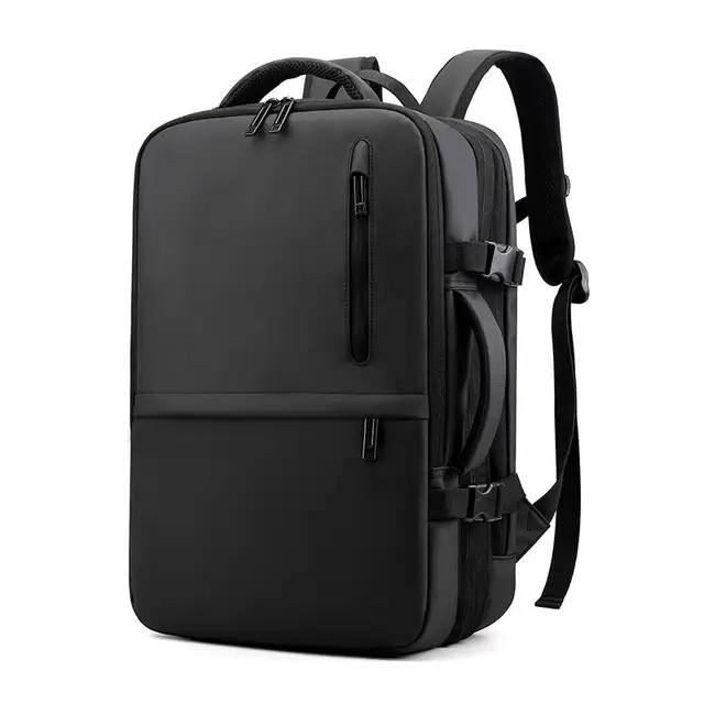 Expandable 17inch Laptop Backpack #1904 Black