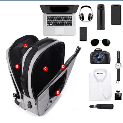 15.6inch Laptop Backpack #7 Gray