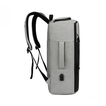17inch Laptop Backpack #6 Light Gray