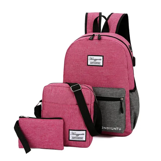 Laptop Backpack Set