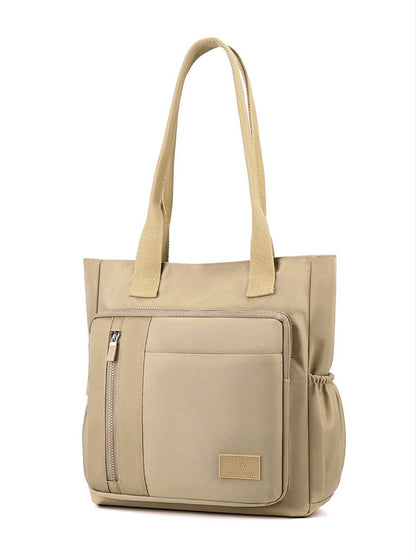 Classic Beige Tote Bag (34x32cm)