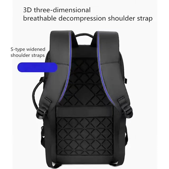 17inch Laptop Backpack #2023 Black