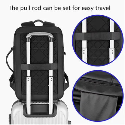 17inch Laptop Backpack #2023 Black