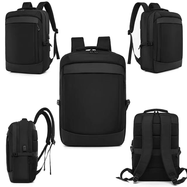 17inch Laptop Backpack #8838 Black