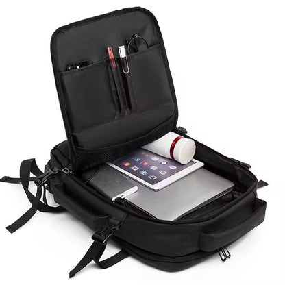 17inch Black Expandable Laptop Backpack #8853