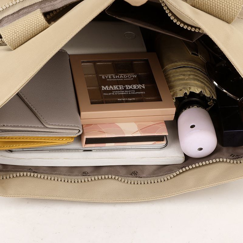Classic Beige Tote Bag (34x32cm)
