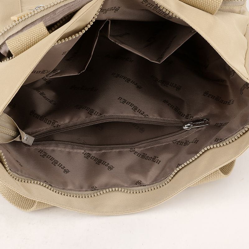 Classic Beige Tote Bag (34x32cm)