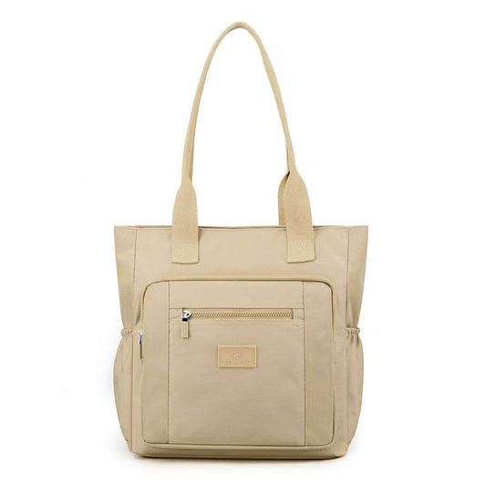 Classic Beige Tote Bag (34x32cm)