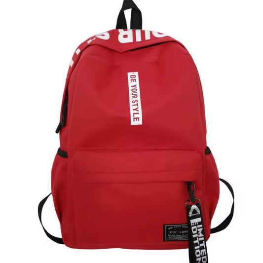 Be Your Style – Red Minimalist Backpack